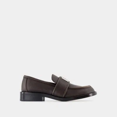 Acne Studios Bargot Sludge Moccasins