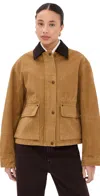 Acne Studios Barn Jacket Rust Brown In Brown