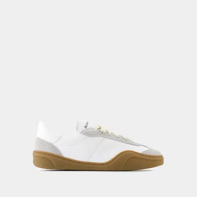 Acne Studios Bars M Trainers -  - Leather - White/brown