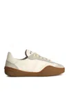 Acne Studios Nappa And Suede Leather Sneakers In In Blanco