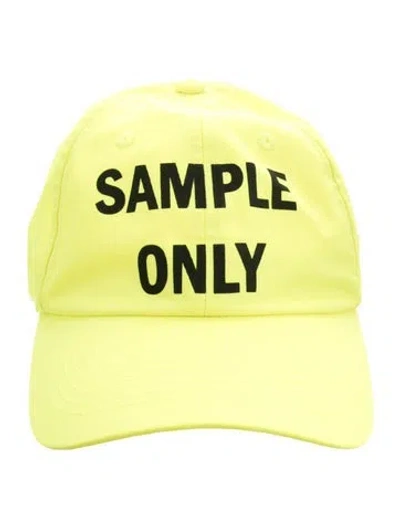 Pre-owned Acne Studios Baseball Cap In Black/green