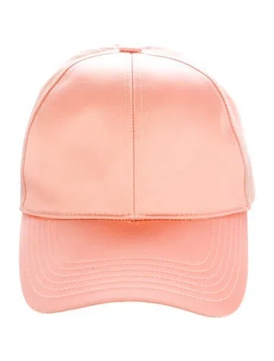 Pre-owned Acne Studios Baseball Cap In Orange