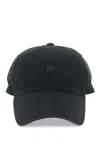 ACNE STUDIOS BASEBALL CAP WITH EMBROIDERED FACE DESIGN