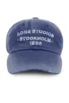 Acne Studios Baseball Hat In Blue