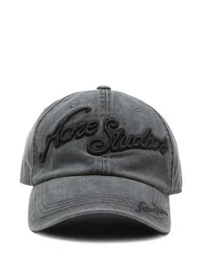 Acne Studios Baseball Hat With Logo