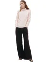 Acne Studios Basic Cotton Turtleneck In Pink