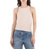 Acne Studios Basic Tank Top In Neutral