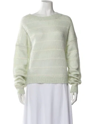 Pre-owned Acne Studios Bateau Neckline Sweater In Blue