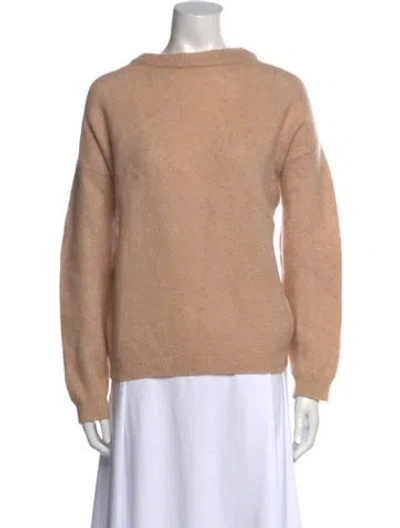 Pre-owned Acne Studios Bateau Neckline Sweater In Neutral