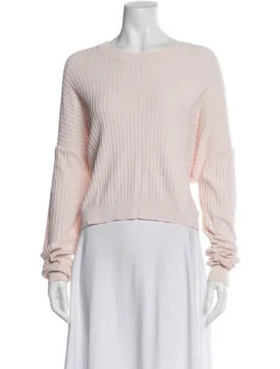 Pre-owned Acne Studios Bateau Neckline Sweater In Pink