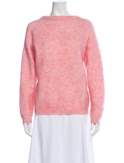 Pre-owned Acne Studios Bateau Neckline Sweater In Pink