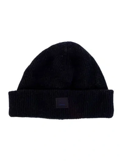 Pre-owned Acne Studios Beanie In Blue