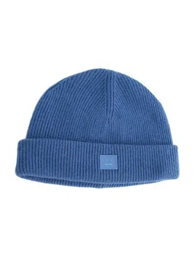 Pre-owned Acne Studios Beanie In Blue