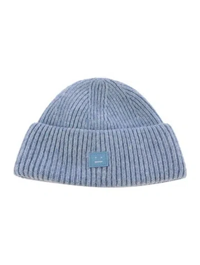 Pre-owned Acne Studios Beanie In Blue