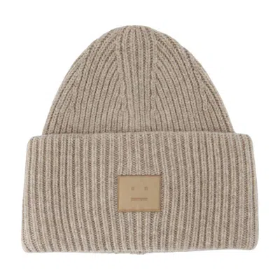 Acne Studios Beanie In Brown