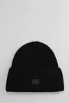 Acne Studios Beanie Hat In Black