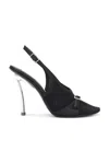 Acne Studios Beba 85 Mule In Black