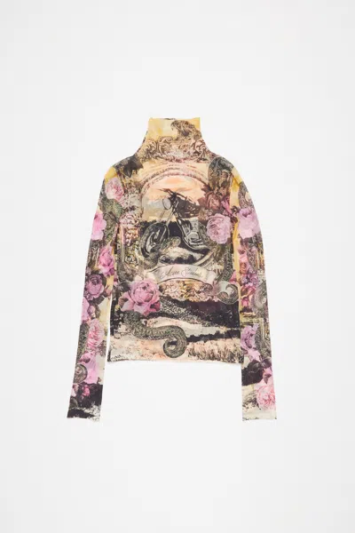 ACNE STUDIOS BEDRUCKTES T-SHIRT