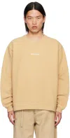 ACNE STUDIOS BEIGE RELAXED-FIT SWEATSHIRT