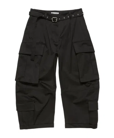 ACNE STUDIOS BELT-DETAIL CARGO TROUSERS