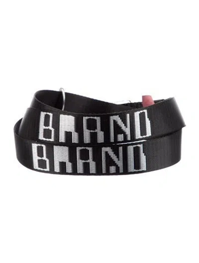 Pre-owned Acne Studios Belt Kit In Black