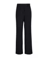 Acne Studios Belt Loop Casual Pants In Black