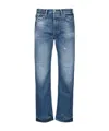 Acne Studios Belt Loop Jeans In Blue