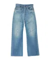 Acne Studios Belt Loop Jeans In Blue