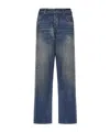Acne Studios Belt Loop Jeans In Blue