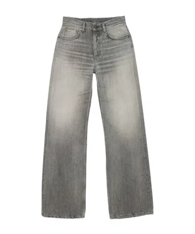 Acne Studios 2021 Orlando Wide Leg Jeans In Gray