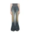 Acne Studios High-rise Bootcut Jeans In Multicolor