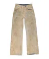Acne Studios Belt Loop Jeans In Neutral
