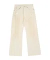 Acne Studios Belt Loop Jeans In Neutral