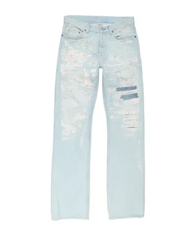 ACNE STUDIOS ACNE STUDIOS DISTRESSED STRAIGHT-LEG JEANS