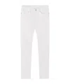 Acne Studios Belt Loop Jeans In White