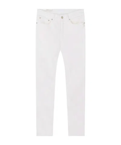 Acne Studios Belt Loop Jeans In White