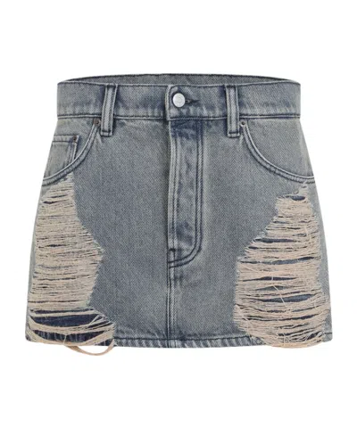 ACNE STUDIOS BELT-LOOP SKIRT