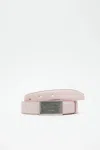 Acne Studios Belt In Powder Pink
