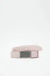 Acne Studios Belt In Powder Pink