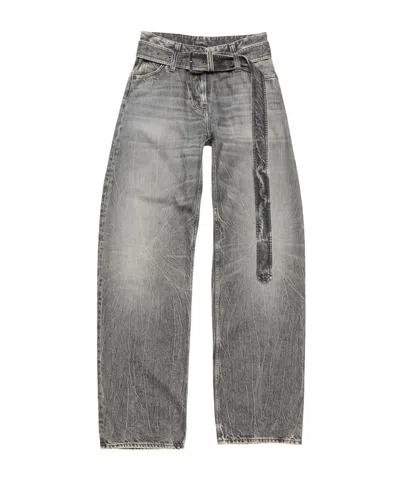 ACNE STUDIOS BELTED JEANS