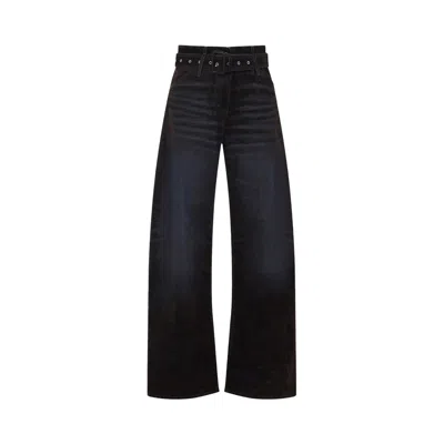 Pre-owned Acne Studios Belted Jeanss 'brown/blue' | Women's Size 40