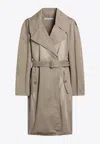 Acne Studios Belted Twill Coat