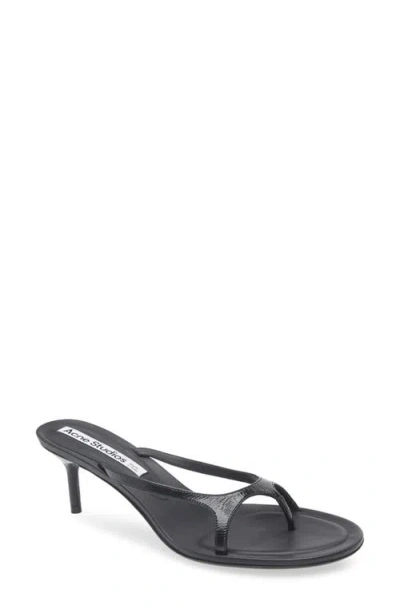 Acne Studios Beverly Lux Midsummer Sandal In Black