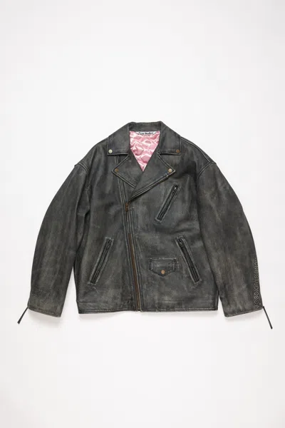 ACNE STUDIOS BIKER LEATHER JACKET