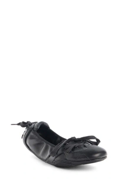 Acne Studios Bilaria Ballerina Flat In Animal Print