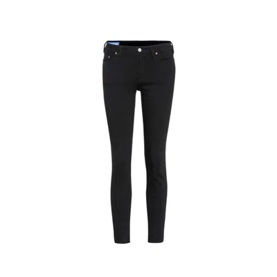 Acne Studios Blå Konst Climb Stay Jeans In Black