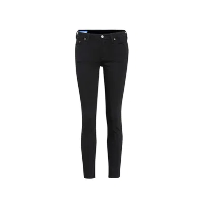 Acne Studios Blå Konst Climb Stay Jeans In Black