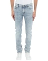 Acne Studios Blå Konst Man Jeans Blue Size 31w-34l Cotton, Elastane In Blue