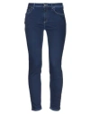 Acne Studios Blå Konst Woman Jeans Blue Size 28w-34l Cotton, Elastomultiester, Elastane In Blue