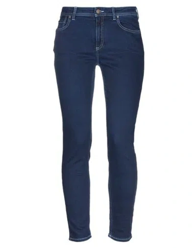 ACNE STUDIOS ACNE STUDIOS BLÅ KONST WOMAN JEANS BLUE SIZE 28W-32L COTTON, ELASTOMULTIESTER, ELASTANE
